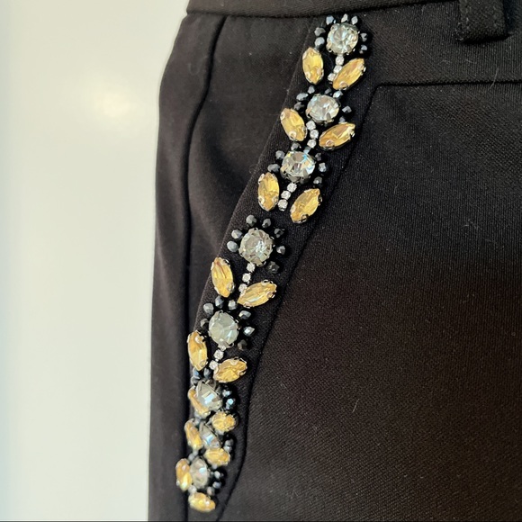 NEW Celine Black Cropped Pants Size 38 NWOT - Picture 3 of 8